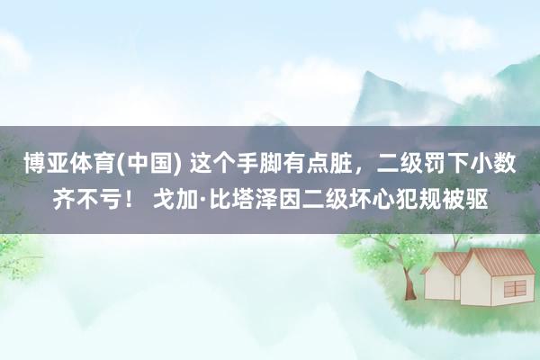 博亚体育(中国) 这个手脚有点脏，二级罚下小数齐不亏！ 戈加·比塔泽因二级坏心犯规被驱